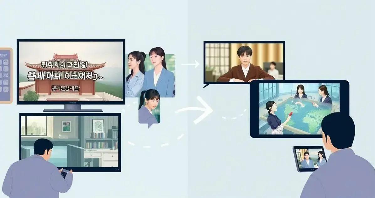 The Evolution of Korean Series: From TV to Web