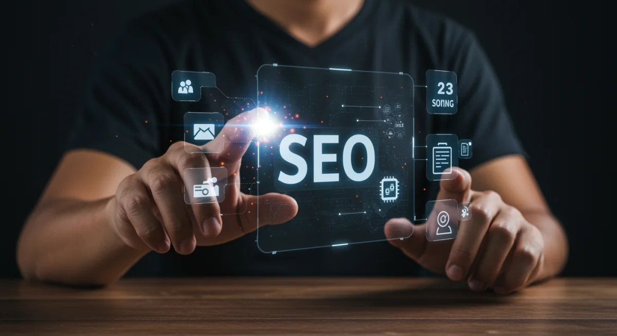 User leveraging AI for content creation and SEO optimization strategies