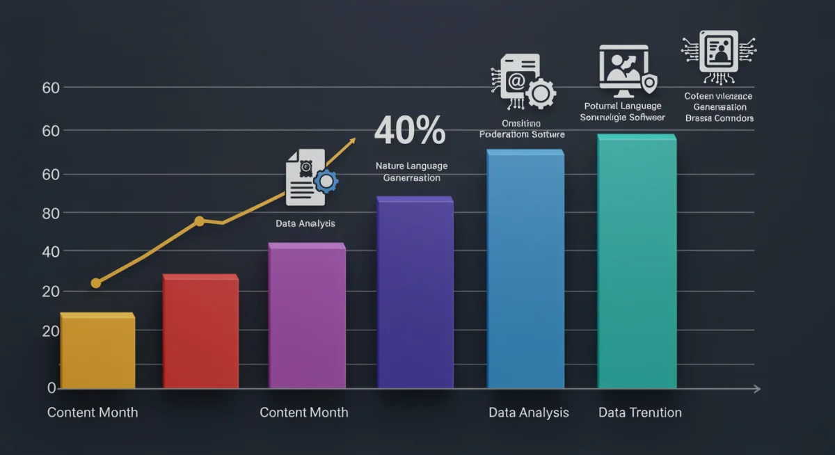 Measuring 40% content output increase with AI