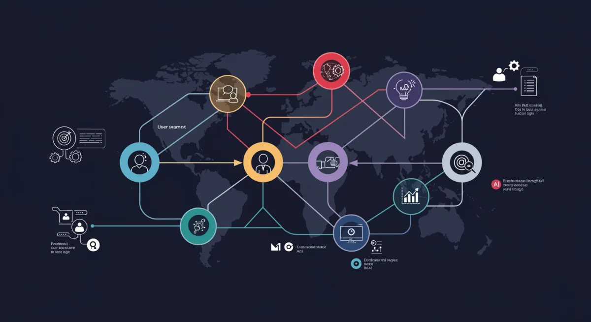 AI-enhanced customer journey mapping with personalized touchpoints.