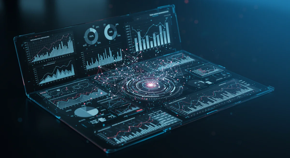 AI-driven social media trend analysis and audience sentiment visualization.