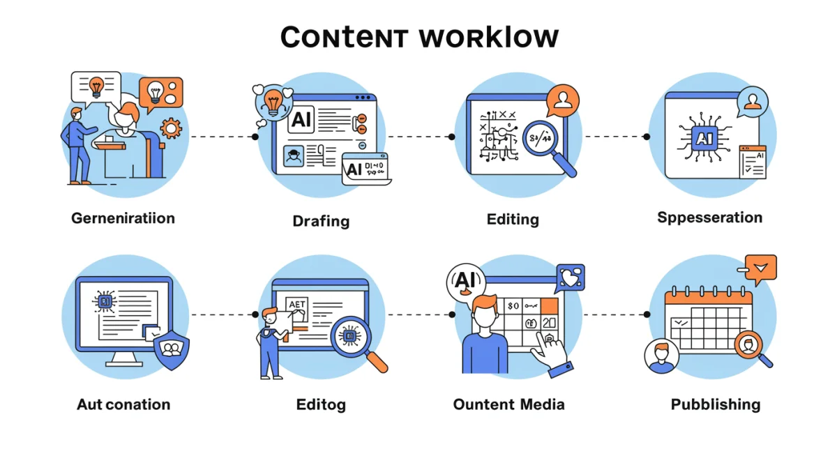 Integrated AI tools streamline content workflow